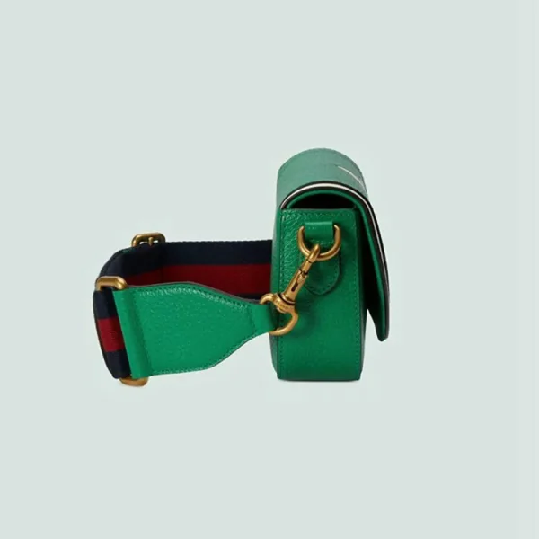 GUCCI Adidas X Mini Taske - Grønt Læder