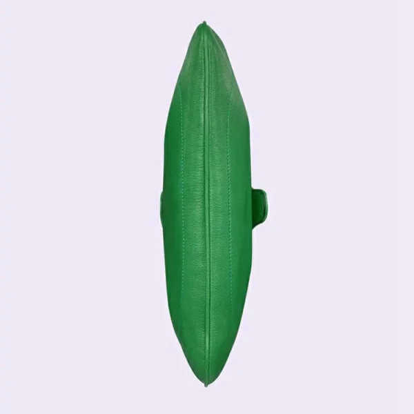GUCCI Aphrodite Medium Skuldertaske - Grønt Læder