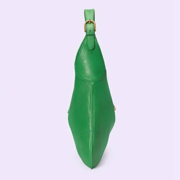 GUCCI Aphrodite Medium Skuldertaske - Grønt Læder