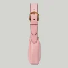 GUCCI Aphrodite Mini Skuldertaske - Lys Pink Læder