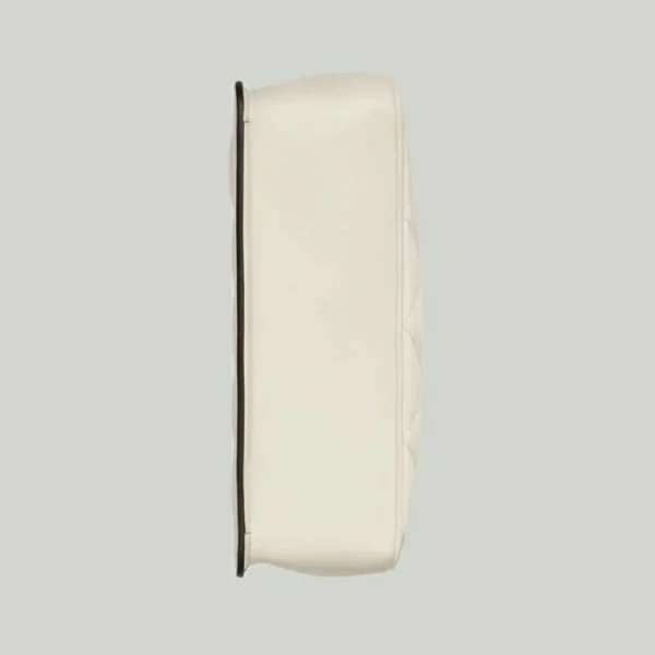 GUCCI Deco Lille skuldertaske - Off White Læder