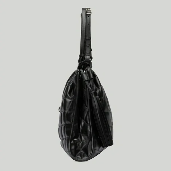 GUCCI Deco Medium Tote Bag - Sort Læder