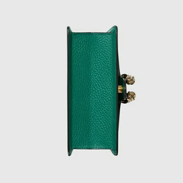 GUCCI Dionysus Mini Top Håndtag Taske - Mørkegrønt Læder