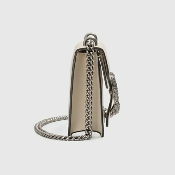 GUCCI Dionysus Mini lædertaske - Hvidt læder