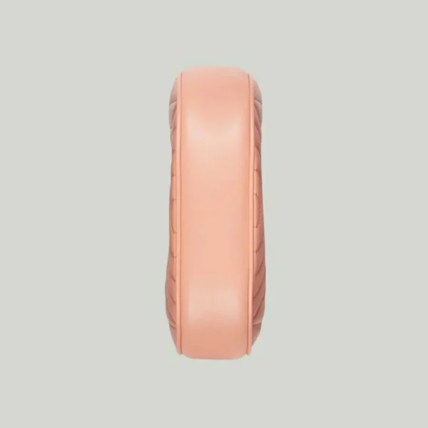 GUCCI GG Marmont Matelassé Mini Taske - Peach Læder