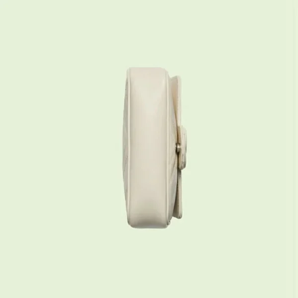 GUCCI GG Marmont bæltetaske - Hvidt læder