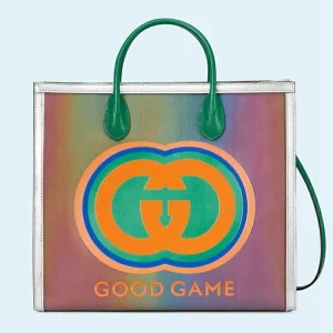 GUCCI Good Game Tote Bag - Flerfarvet læder