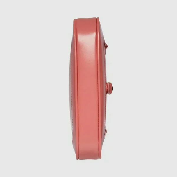 GUCCI Jackie 1961 Mini Skuldertaske - Pink Læder