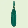 GUCCI Jackie 1961 Small Natural Grain Bag - Emerald Green Læder