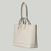 GUCCI Ophidia Medium Tote Bag - Hvidt læder