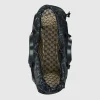 GUCCI Tote taske med snoretræk med tonal dobbelt G - mørkeblåt læder